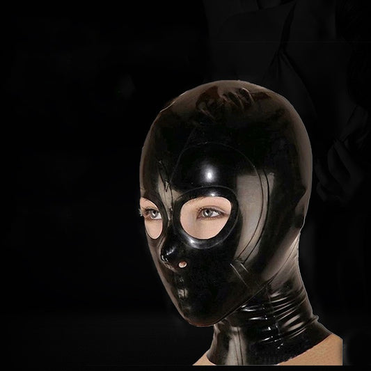 Sexy Latex Mask One-time Molding Suffocation