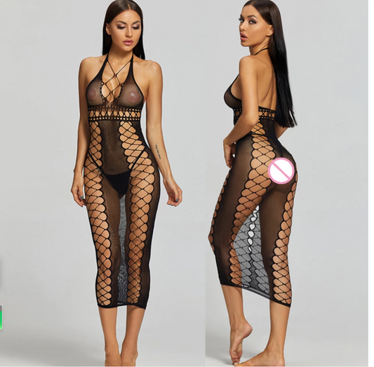 Sexy Lingerie Erotic Hot Women Bodystocking Bodysuits  Crotch Tights Transparent Body Stockings Sex Clothes Mesh Underwear