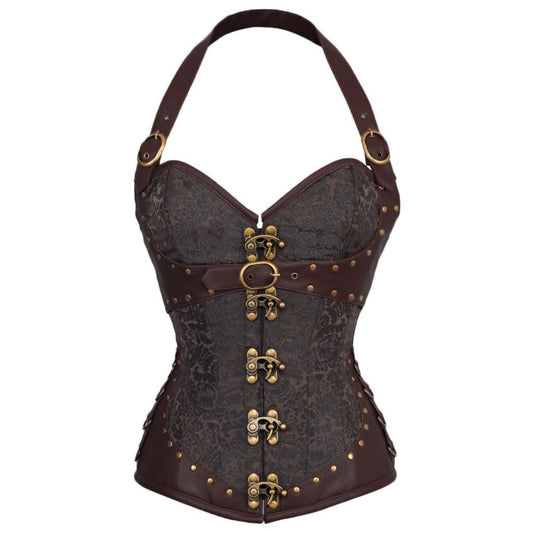 Gothic Corsets Lingerie Tops Shapewear and Bustiers Leather Corsetlet