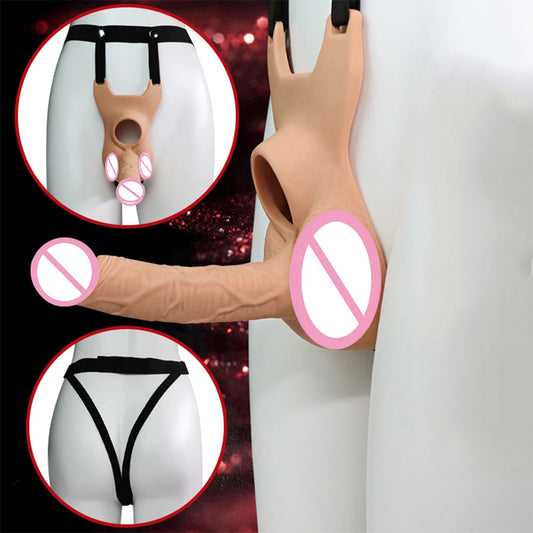Meikai Second Degree Male And Female Toys Wearing Penile