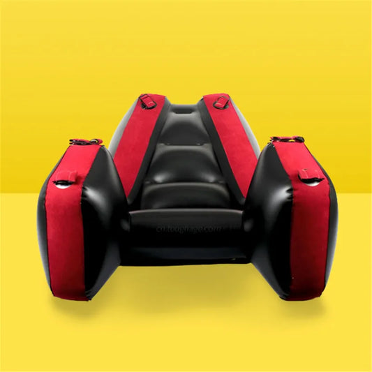 BDSM Open Leg Bondage Cushion Inflatable Sofa With Cuff Kit Furniture