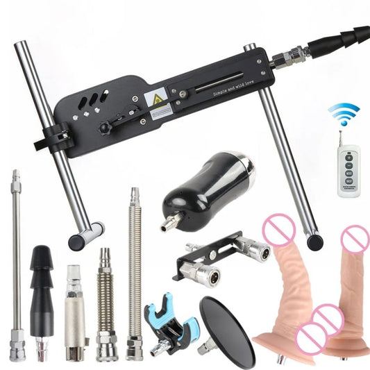 Professional Sex Machine With Attachments