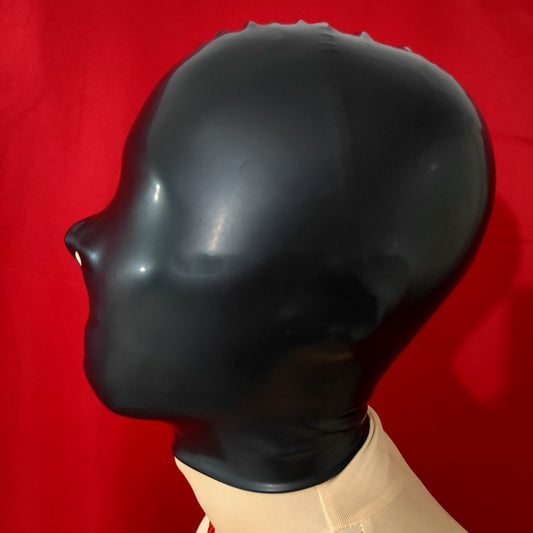 Latex Headgear All-in-one Seamless Choking Mask